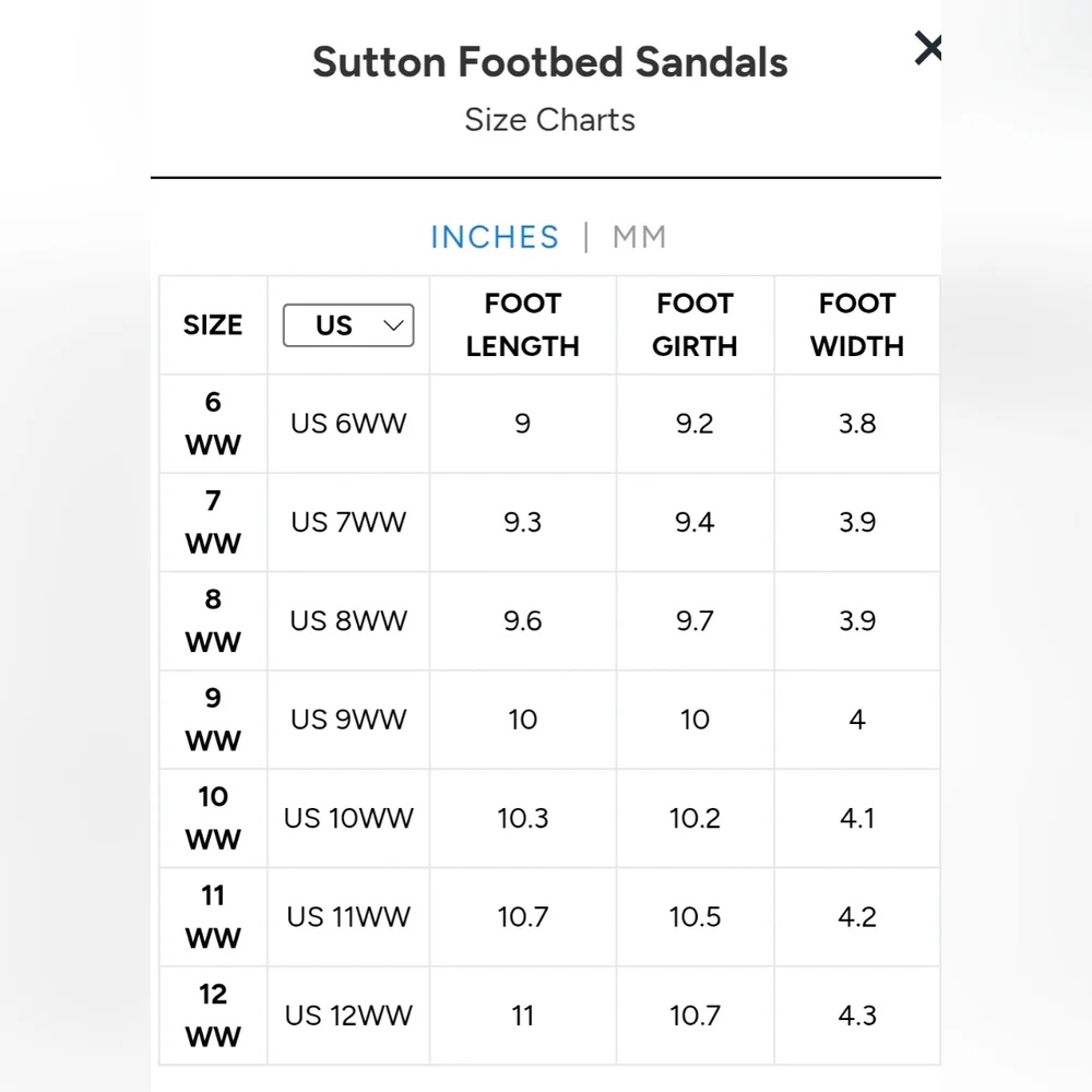 Leather Sutton Footbed Sandals -NWB - Picture 8 of 8
